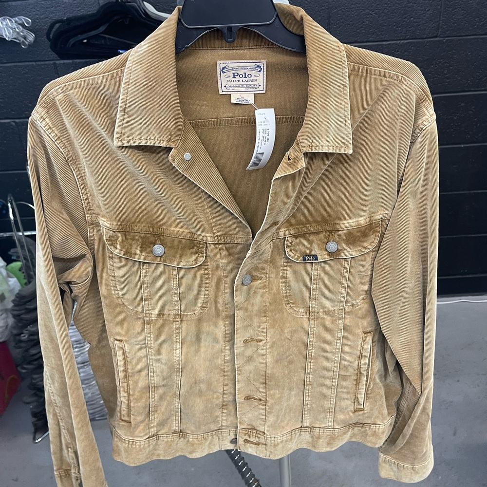 Ralph Lauren Tan Denim Jacket